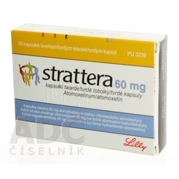Страттера (Strattera) 60 мг, 28 капсул